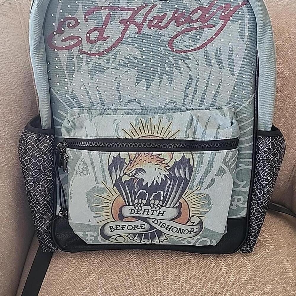 Ed Hardy Backpack - Picture 6 of 6